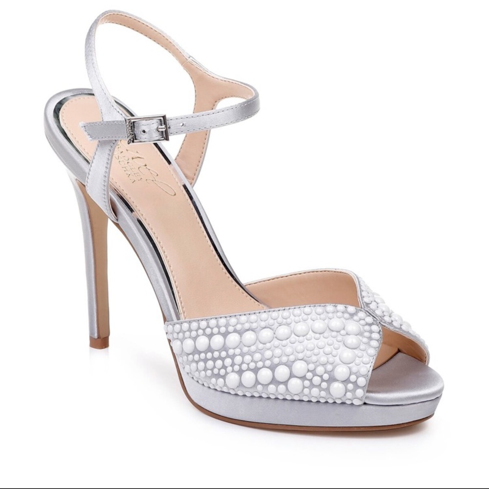 NIB Shane Embellished Platform BADGLEY MISCHKA 8.5
